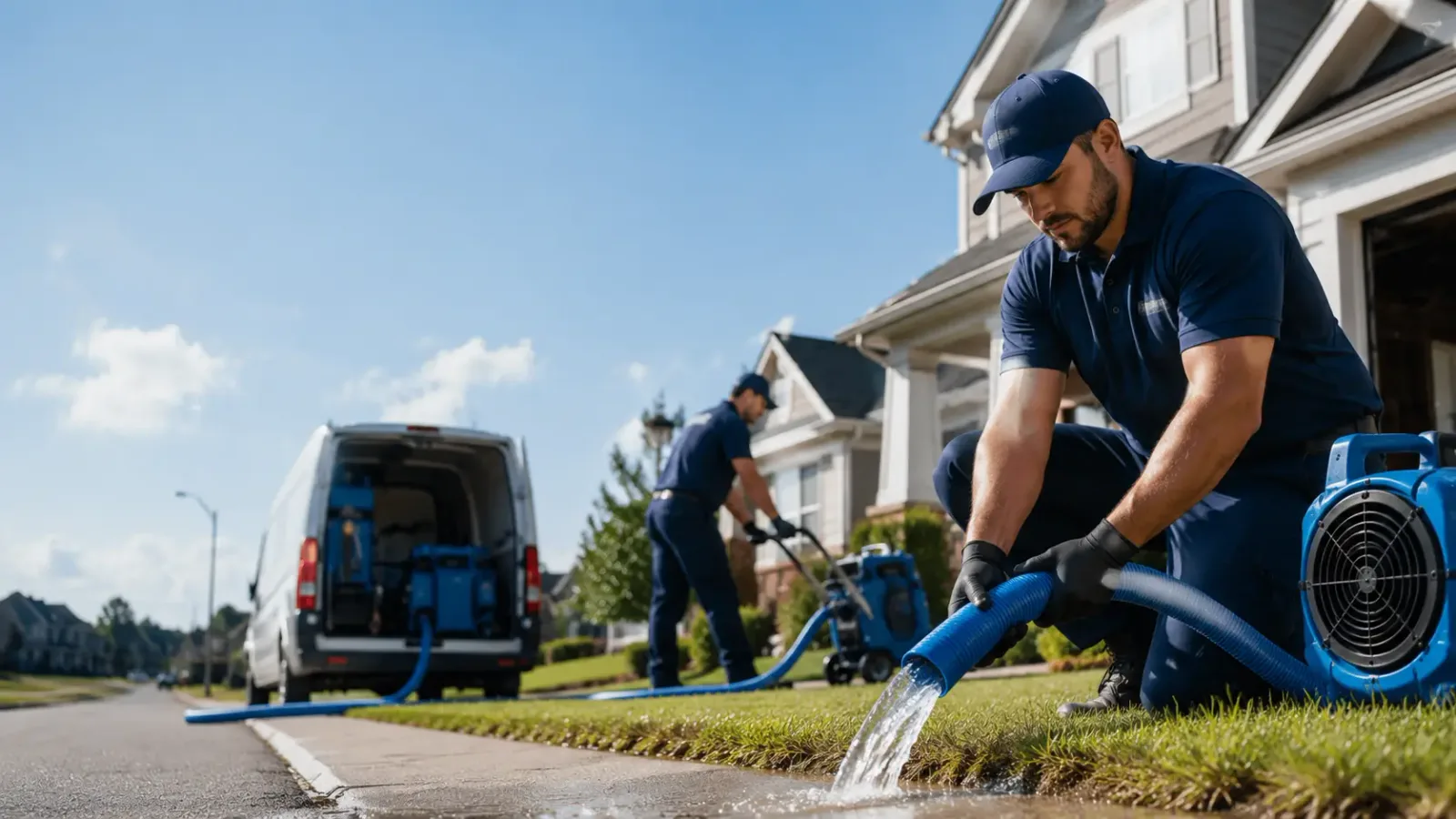 Flood Damage Restoration in Kingsley, PA